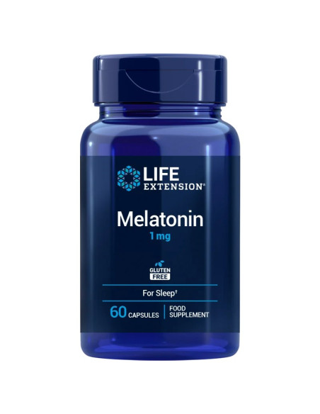 Life Extension Melatonin 1 Mg Eu (60 Kaps.)
