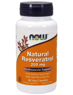 Natural Resveratrol 200 mg (60 kaps.)