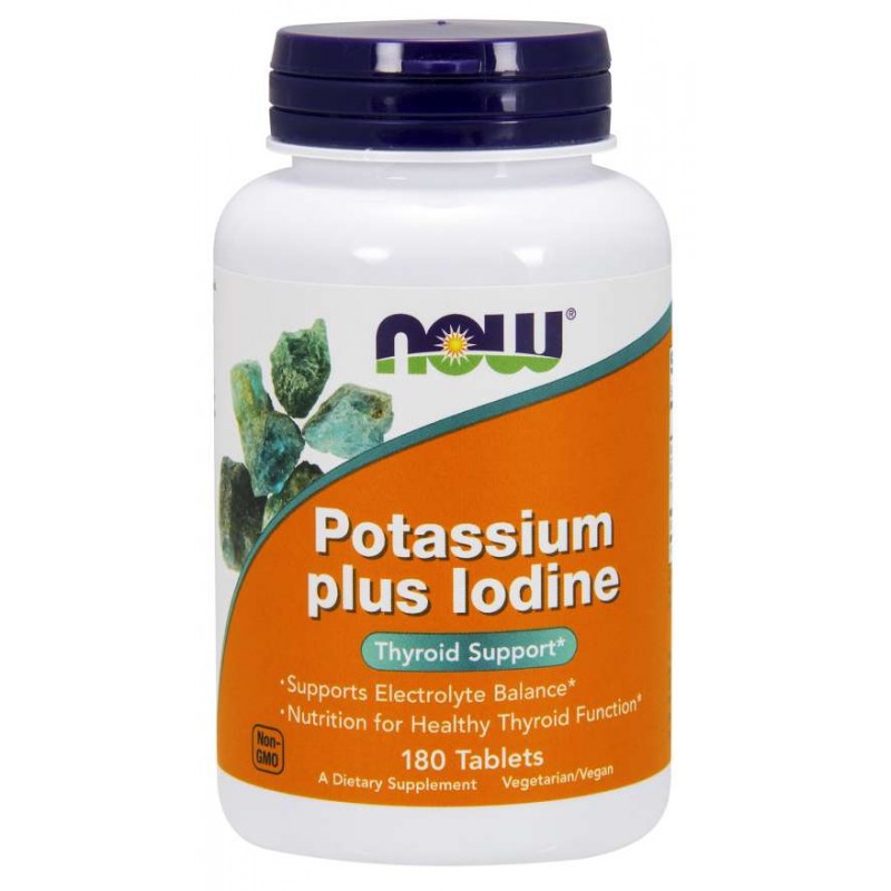 Potassium Plus Iodine - Potas + Jod (180 tabl.)