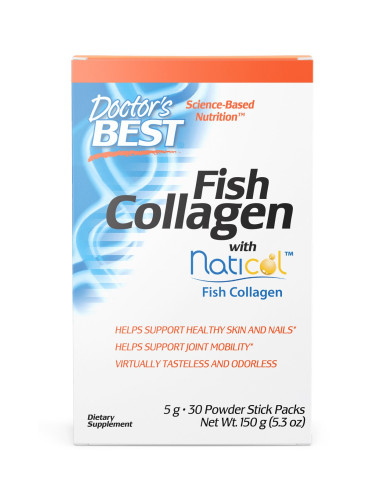 Kolagen typu I - Fish Collagen with Naticol Fish Collagen saszetki 5 g (30 szt.)