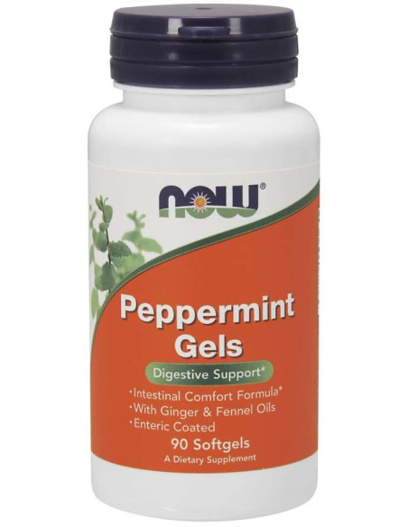 Peppermint Gels - Olej z Mięty Pieprzowej (90 kaps.)