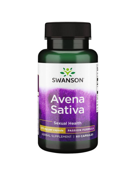 Swanson Avena Sativa 575 Mg - Owies Zwyczajny (60 Kaps.)