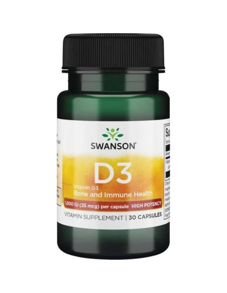 Witamina D3 1000 IU (30 kaps.)