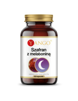 Szafran z melatoniną (60 kaps.)