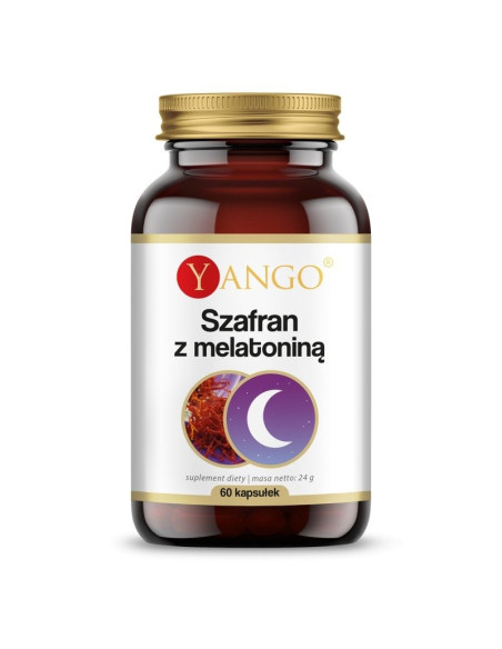 Szafran z melatoniną (60 kaps.)
