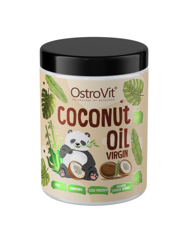Ostrovit Coconut Oil Virgin - Olej Kokosowy Nierafinowany (900 G)