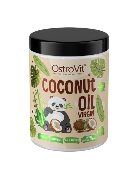 Ostrovit Coconut Oil Virgin - Olej Kokosowy Nierafinowany (900 G)