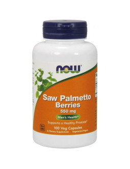 Saw Palmetto Berries - Palma Sabalowa (jagody) 550 mg (100 kaps.)