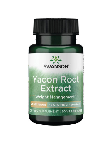 Swanson Yacon Root Extract - Korzeń Yacon 100 Mg (90 Kaps.)