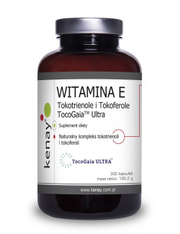 Witamina E Tokotrienole i Tokoferole TocoGaia™ Ultra (300 kaps.)