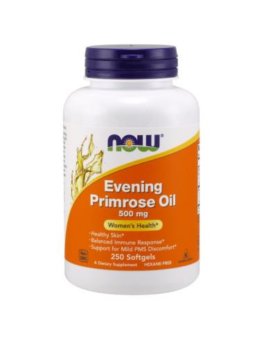Evening Primrose Oil - Olej z Wiesiołka Dwuletniego z GLA (250 kaps.)
