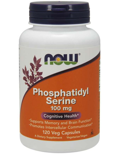 Phosphatidyl Serine - Fosfatydyloseryna 100 mg (120 kaps.)
