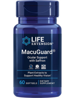 MacuGuard Ocular Support with Saffron (60 kaps.)