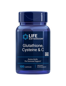 L-Glutation + L-Cysteina + Witamina C (100 kaps.)