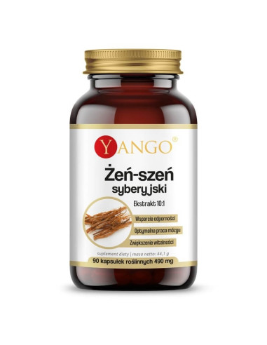 Żeń-szeń syberyjski - ekstrakt 10:1 (90 kaps.)