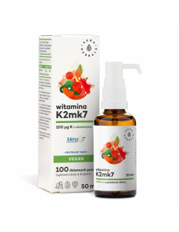 Witamina K2mk7 100 mcg Vegan (50 ml)