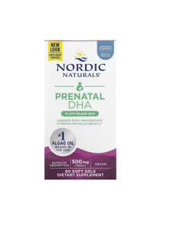 Prenatal DHA Omega 3 Vegan (60 kaps.)