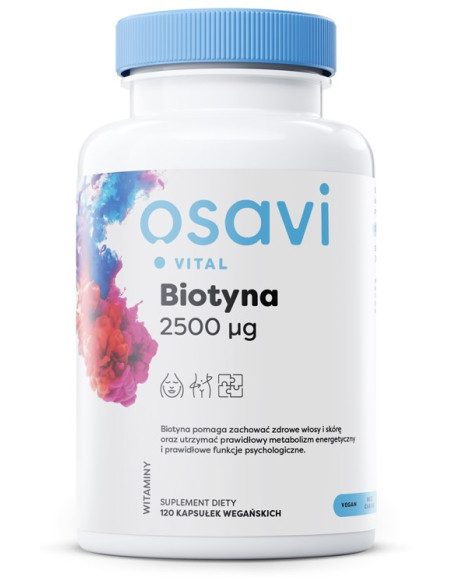 OSAVI Biotyna 2500 mcg (120 kaps.)