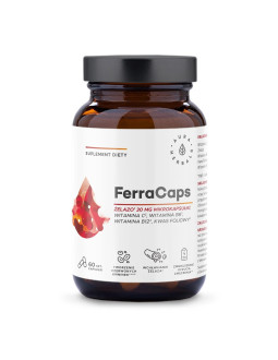 Aura Herbals Ferracaps Żelazo 30 Mg (60 Kaps.)