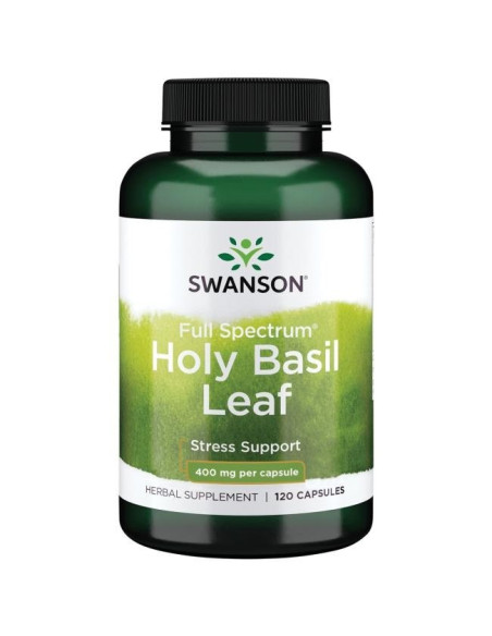 Full Spectrum Holy Basil 400 mg (120 kaps.)