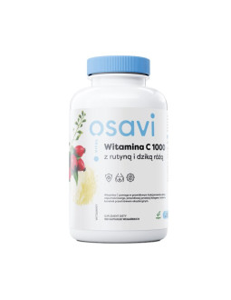 Osavi Witamina C 500 Mg Z Rutyną I Dziką Różą (180 Kaps.)