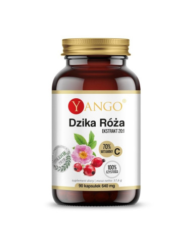 Yango Dzika Róża - Ekstrakt (90 Kaps.)