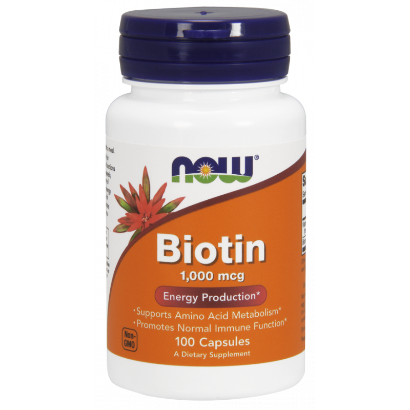 Biotyna - Biotin 1000 mcg (100 kaps.)