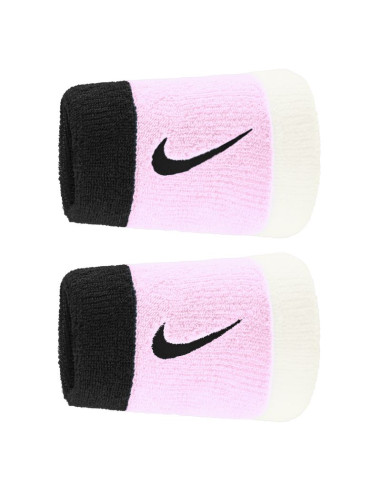 Frotki na nadgarstek nike swoosh doublewide wristbands