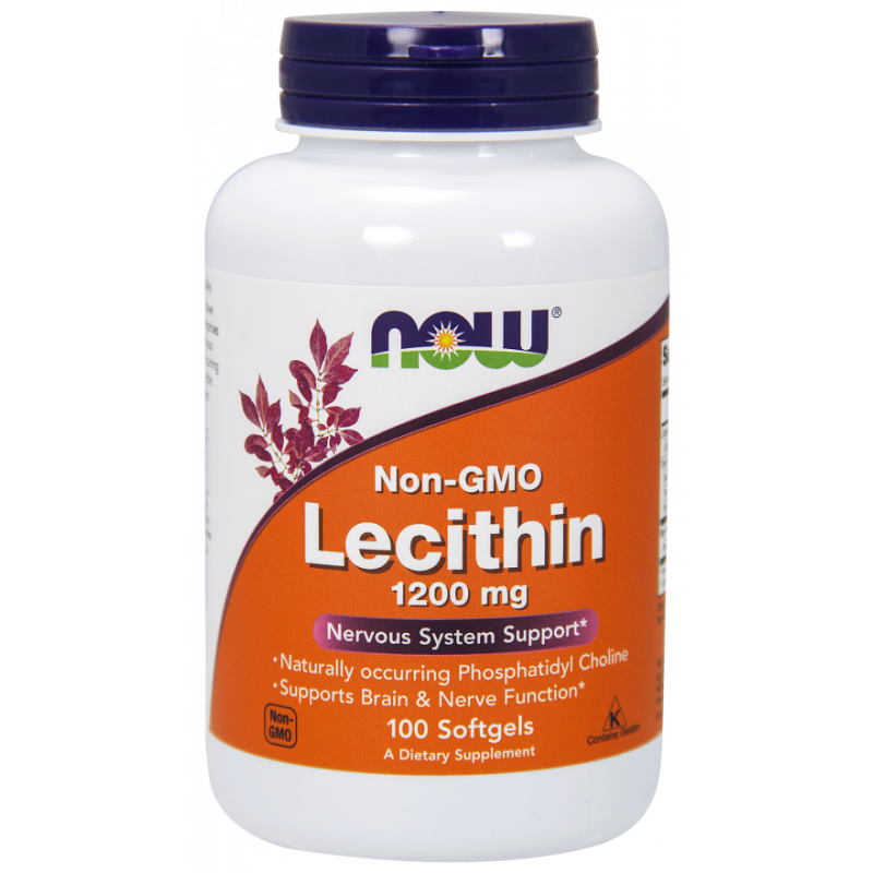 Lecytyna 1200 mg non GMO (100 kaps.)