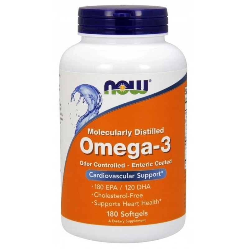 Omega-3 Molecularly Distilled (180 kaps.)