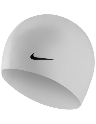 Czepek pływacki nike os solid w m 93060-100 biały