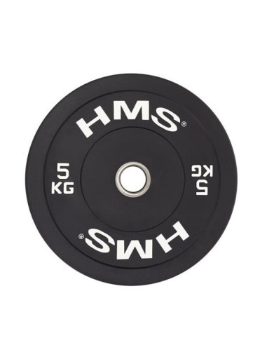 Talerz olimpijski hms black 5 kg bbr05