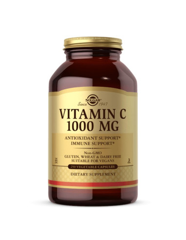 Solgar Vitamin C - Witamina C 1000 Mg (250 Kaps.)