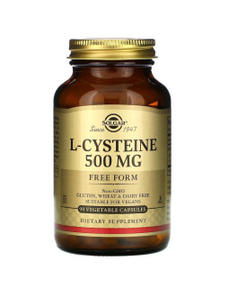 Solgar L-Cysteine - L-Cysteina 500 Mg (90 Kaps.)