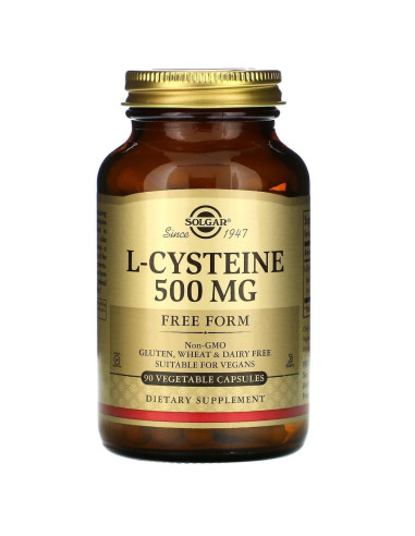 Solgar L-Cysteine - L-Cysteina 500 Mg (90 Kaps.)