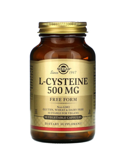 Solgar L-Cysteine - L-Cysteina 500 Mg (90 Kaps.)