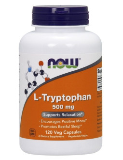 Now Foods L-Tryptofan 500 Mg (120 Kaps.)