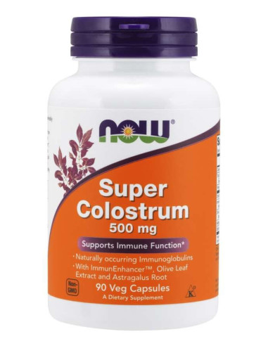 Now Foods Super Colostrum 500 Mg (90 Kaps.)