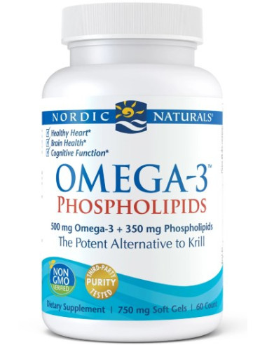 Nordic Naturals Omega-3 Phospholipids (60 Kaps.)