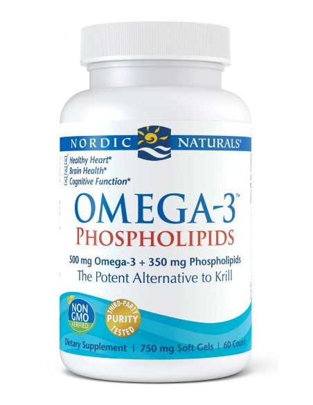 Nordic Naturals Omega-3 Phospholipids (60 Kaps.)