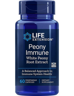 Life Extension Peony Immune - Ekstrakt Z Białej Piwonii (60 Kaps.)