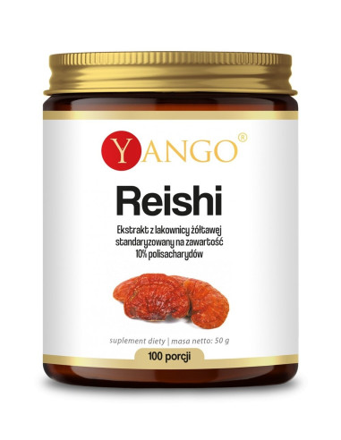 Yango Reishi - Ekstrakt 10% Polisacharydów (50 G)