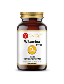 Yango Witamina D3 4000 Iu Na 365 Dni (365 Kaps.)