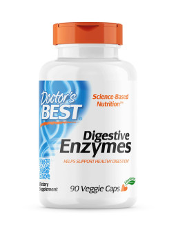 Doctor's Best Digestive Enzymes - Enzymy Trawienne (90 Kaps.)