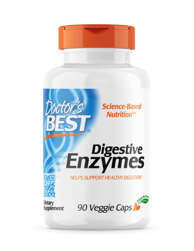 Doctor's Best Digestive Enzymes - Enzymy Trawienne (90 Kaps.)