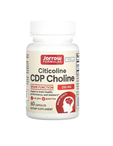 Jarrow Formulas Cytykolina Citicoline Cdp Choline (60 Kaps.)