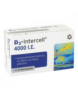 Intercell Pharma D3-Intercell 4000 Iu (90 Kaps.)