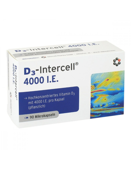 Intercell Pharma D3-Intercell 4000 Iu (90 Kaps.)