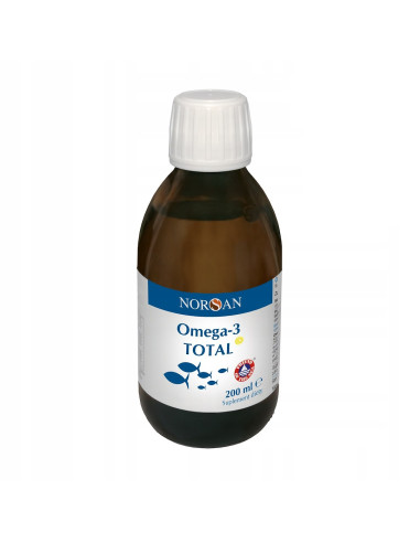 Norsan Omega-3 Total - Smak Cytrynowy (200 Ml)