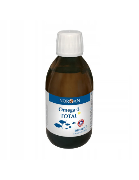 Norsan Omega-3 Total - Smak Cytrynowy (200 Ml)